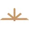 Ekena Millwork Kennewick Timber Gable Bracket, Western Red Cedar, 84"W x 35"H x 1 1/2"D x 5 1/2"F, 10/12 Pitch GBW084X35X0206KEN00SWR - alternate 1